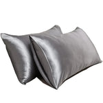 Pillowcase Mulberry Silk 22 Momme Zippered Breathable Surface