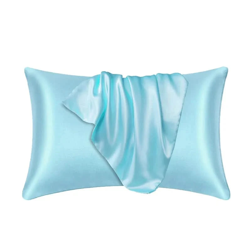 Pillowcase Mulberry Silk 22 Momme Zippered Breathable Surface