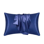 Pillowcase Mulberry Silk 22 Momme Zippered Breathable Surface