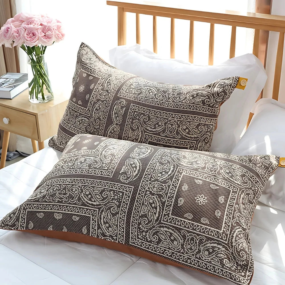 Pillowcase Set Yarn-Dyed Pure Cotton Set of 2