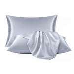 Pillowcase Silk-Like Breathable Concealed Zipper