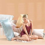 Pillowcase Silk-Like Breathable Concealed Zipper