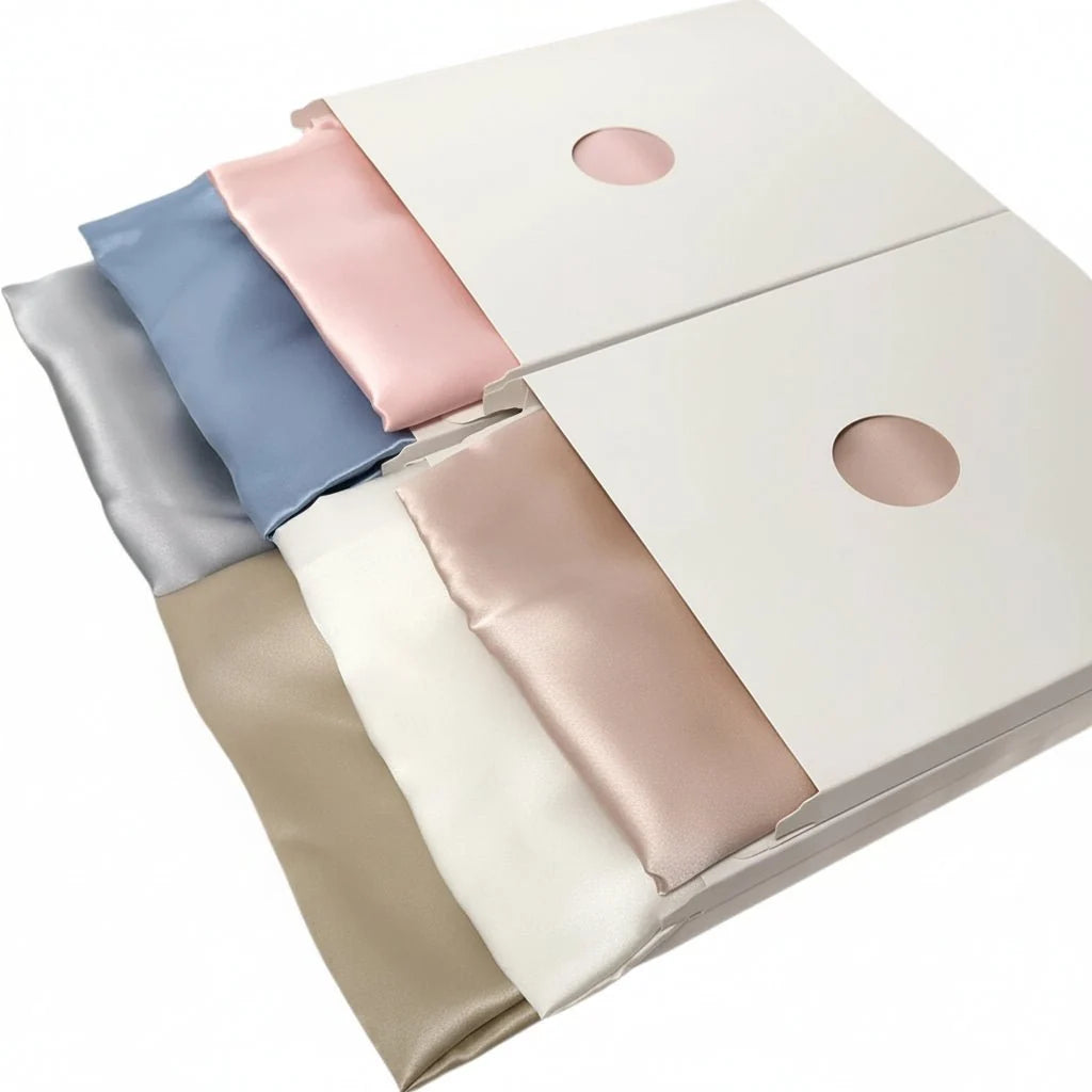 Pillowcase Silk-Like Breathable Concealed Zipper