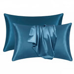 Pillowcase Silk-Like Breathable Concealed Zipper