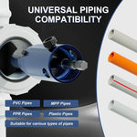Pipe Thread Extractor 3-In-1 1/2–1 Inch Drill-Compatible Alloy Steel