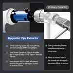 Pipe Thread Extractor 3-in-1 Reverse Spiral Hardened Steel