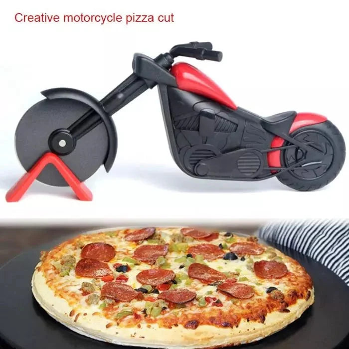 Pizza Cutter Stainless Steel Rust-Resistant Ergonomic Guarded Handle