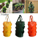 Plant Bag Breathable & Waterproof 3 Gallon Side Pockets