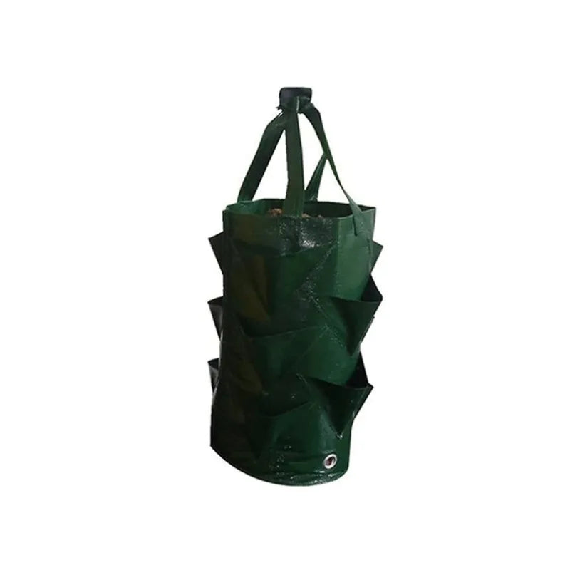 Plant Bag Breathable & Waterproof 3 Gallon Side Pockets