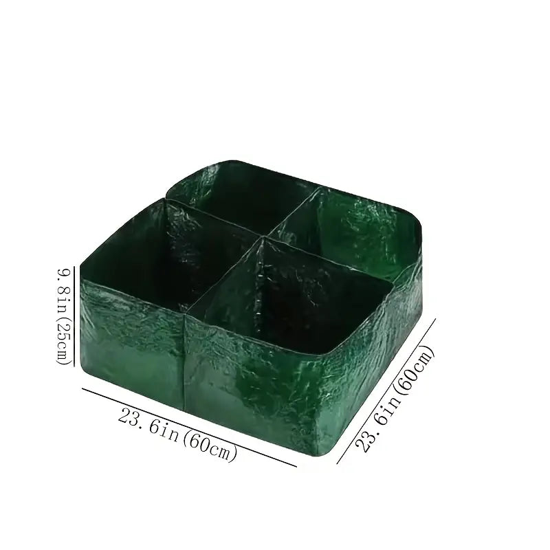 Plant Bag Multiple Compartments Weather-Resistant Fabric