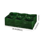 Plant Bag Multiple Compartments Weather-Resistant Fabric