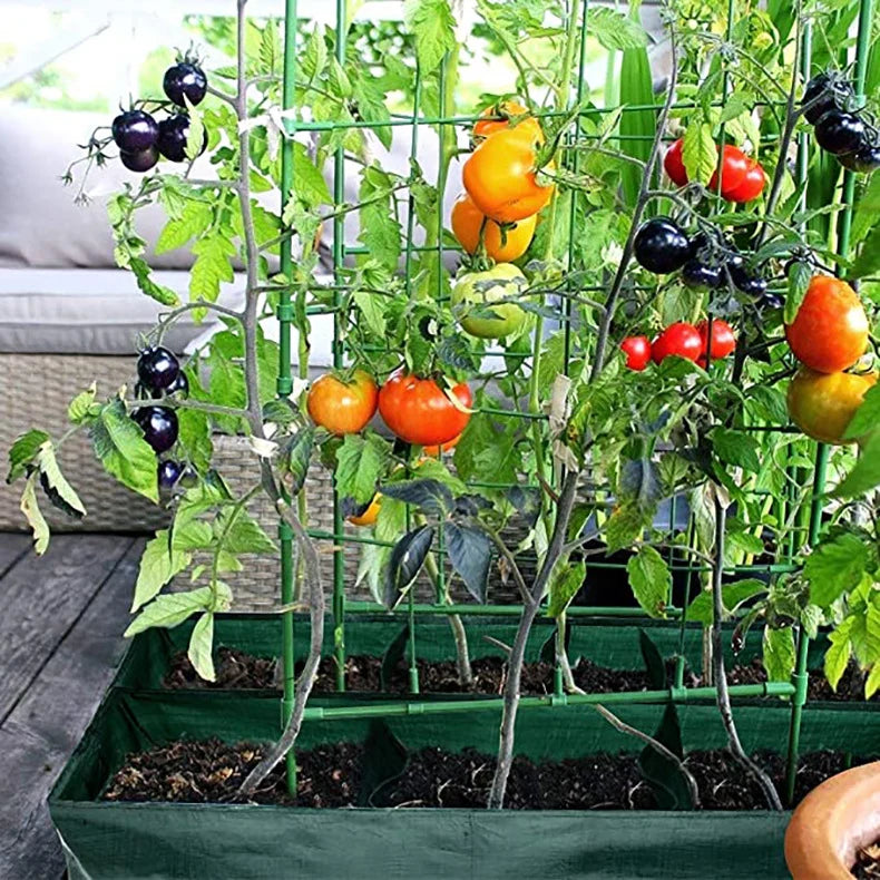 Plant Bag Multiple Compartments Weather-Resistant Fabric