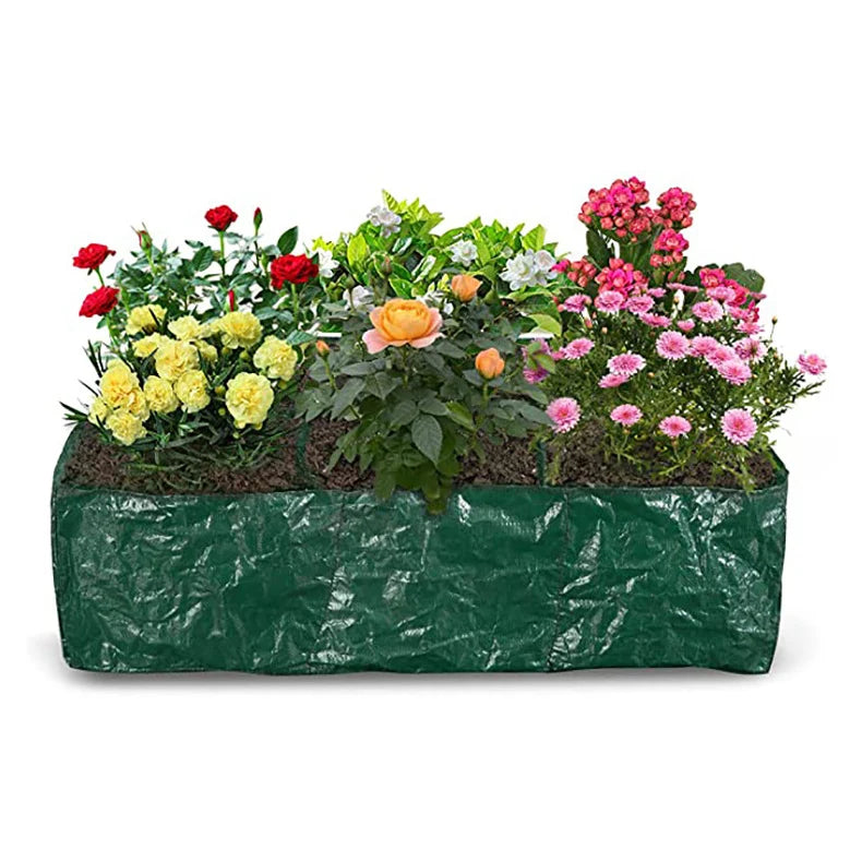 Plant Bag Multiple Compartments Weather-Resistant Fabric