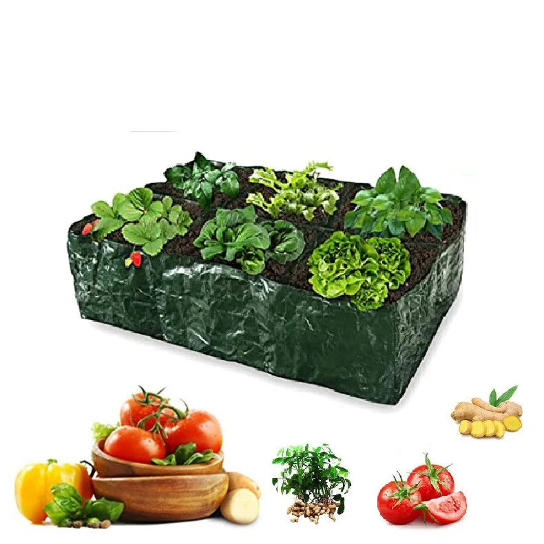 Plant Bag Multiple Compartments Weather-Resistant Fabric