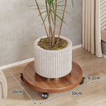 Plant Caddy Round Locking Swivel Wheels
