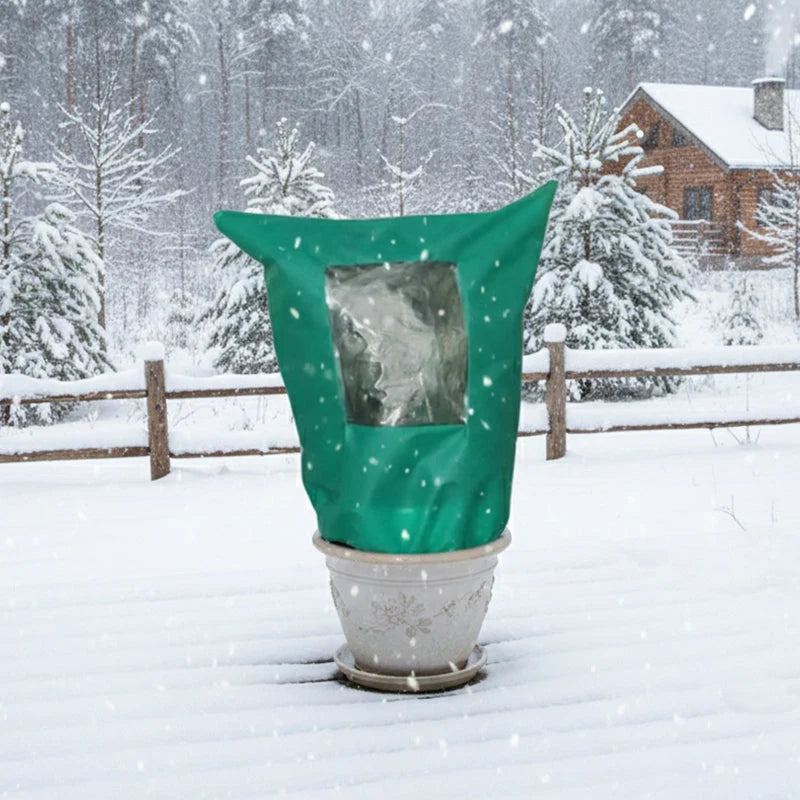 Plant Cover Weather-Resistant Transparent Window