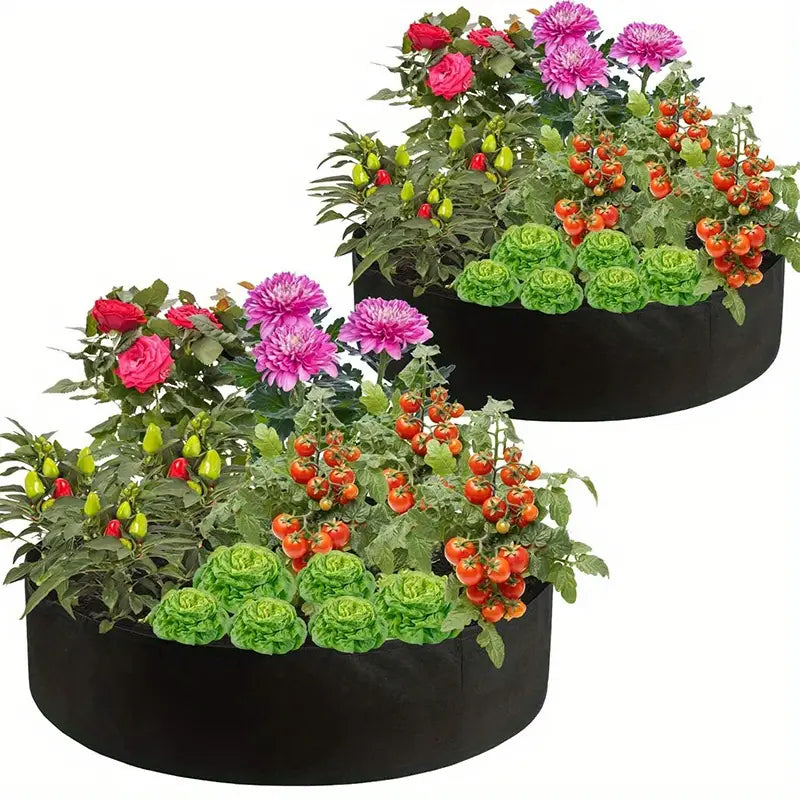 Plant Growth Bag Round Breathable Aeration & Drainage