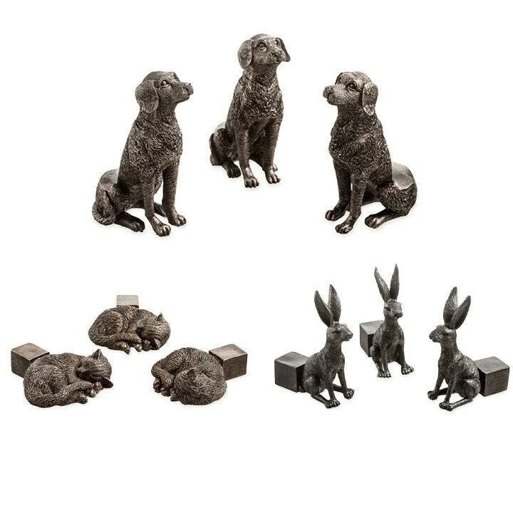 Plant Pot Feet Animal Figurines Frost-Resistant Resin
