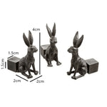 Plant Pot Feet Animal Figurines Frost-Resistant Resin