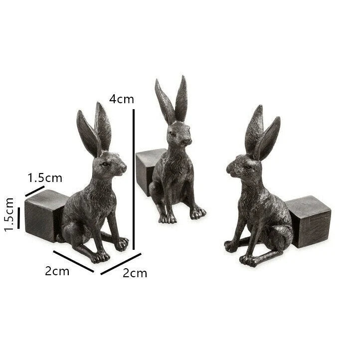 Plant Pot Feet Animal Figurines Frost-Resistant Resin