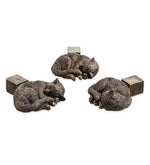 Plant Pot Feet Animal Figurines Frost-Resistant Resin