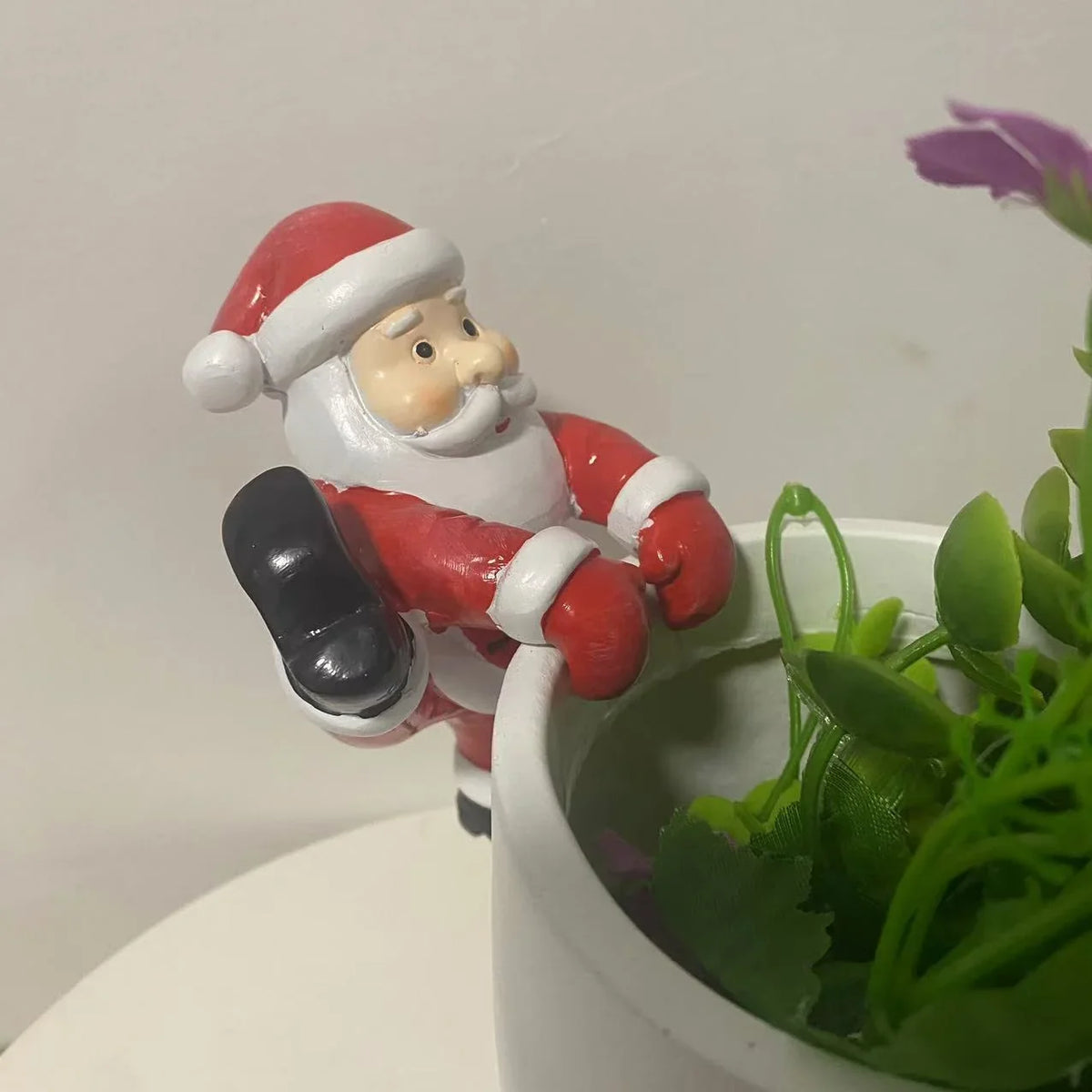 Plant Pot Topper Festive Snowman Durable Indoor & Outdoor
