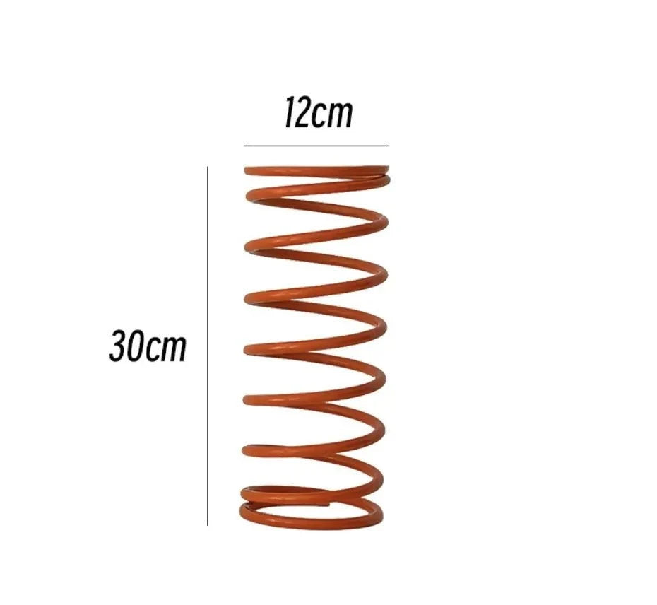 Plant Rack Spring-Inspired Iron Fits Multiple Pots