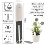 Plant Sensor 4-in-1 Bluetooth App & Color LED