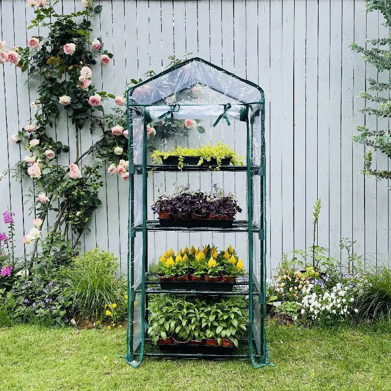 Plant Shelving Unit Multi-Tier Weather-Resistant For Indoor & Outdoor Use