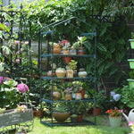 Plant Shelving Unit Multi-Tier Weather-Resistant For Indoor & Outdoor Use
