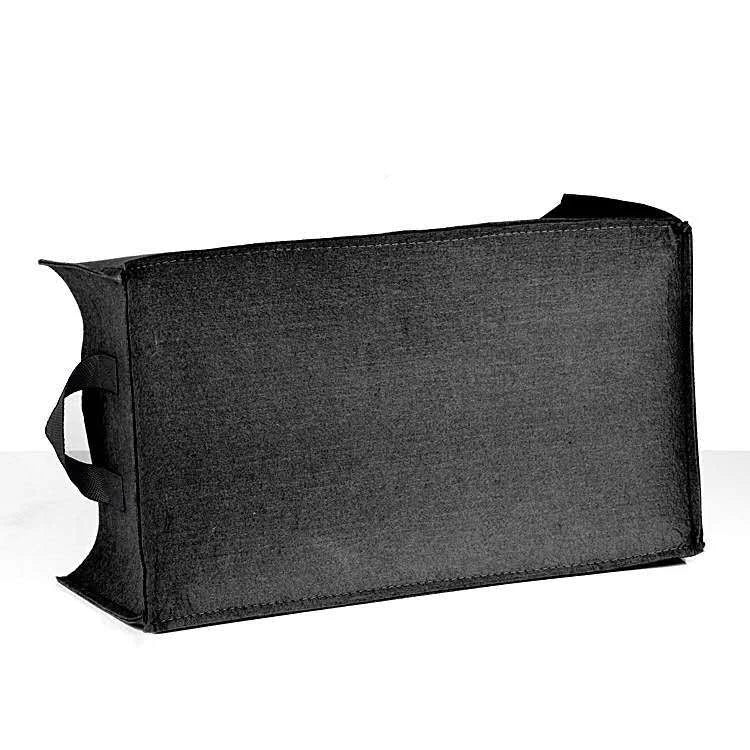 Plant Storage Box Foldable Felt Handles