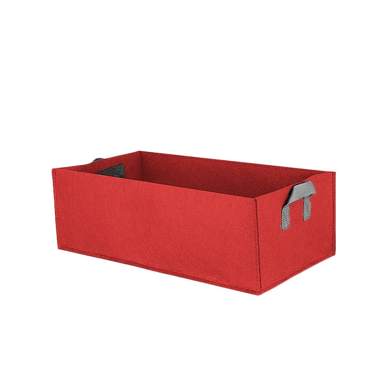 Plant Storage Box Foldable Felt Handles