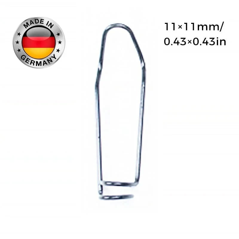 Plant Support Clips Galvanized Rust-Resistant Fits 11–20mm Pipes