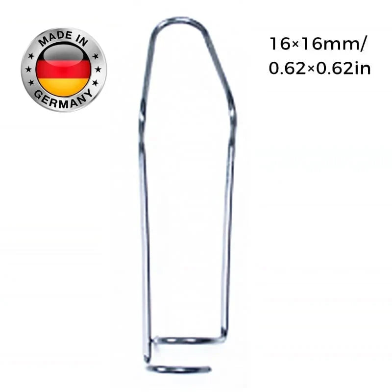 Plant Support Clips Galvanized Rust-Resistant Fits 11–20mm Pipes