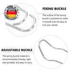 Plant Support Clips Galvanized Rust-Resistant Fits 11–20mm Pipes