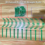 Plant Support Frame Adjustable Modular Tool-Free 60 Piece Set