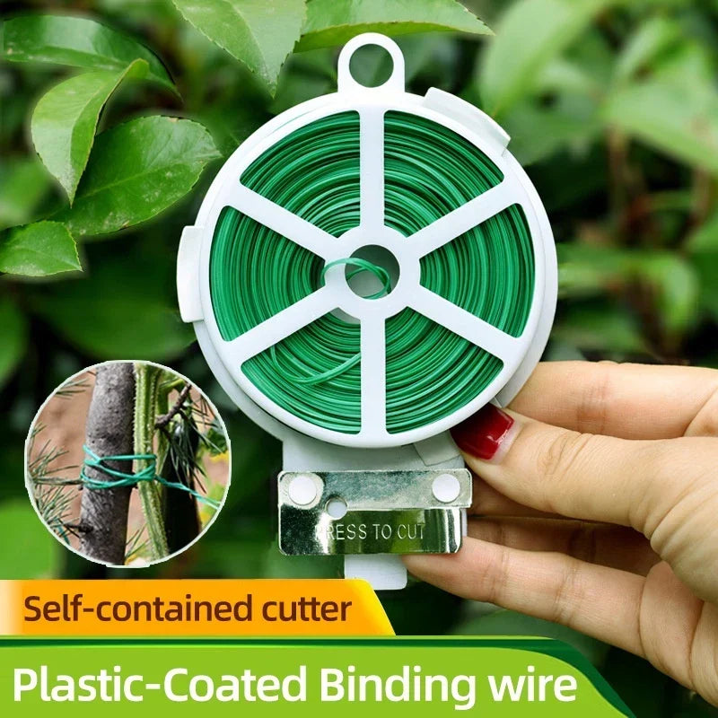 Plant Support Wire Flexible & Weather-Resistant 50m Roll