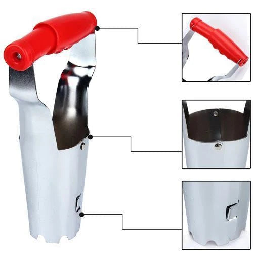 Plant Transplanter Handheld Lightweight Iron 23cm