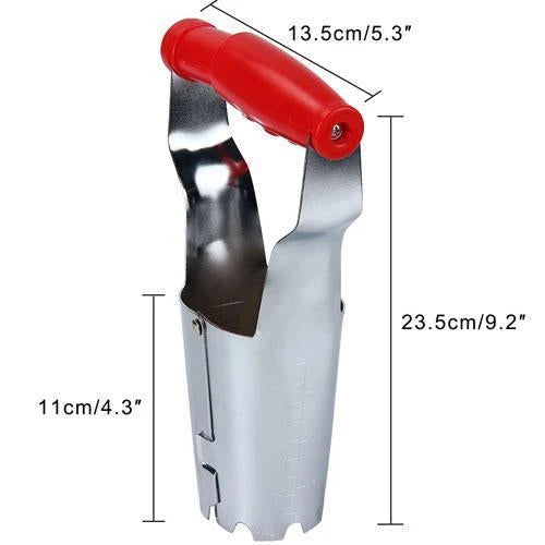 Plant Transplanter Handheld Lightweight Iron 23cm