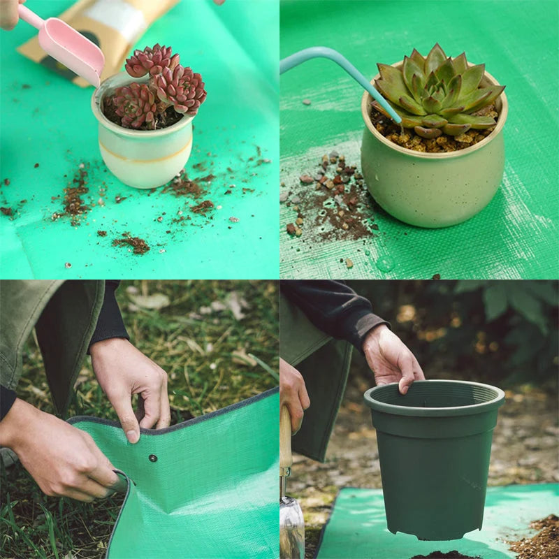 Plant Transplanting Mat Waterproof & Foldable