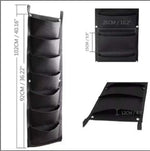 Plant Wall Pockets Wall-Mounted Multi-Pocket Indoor & Outdoor