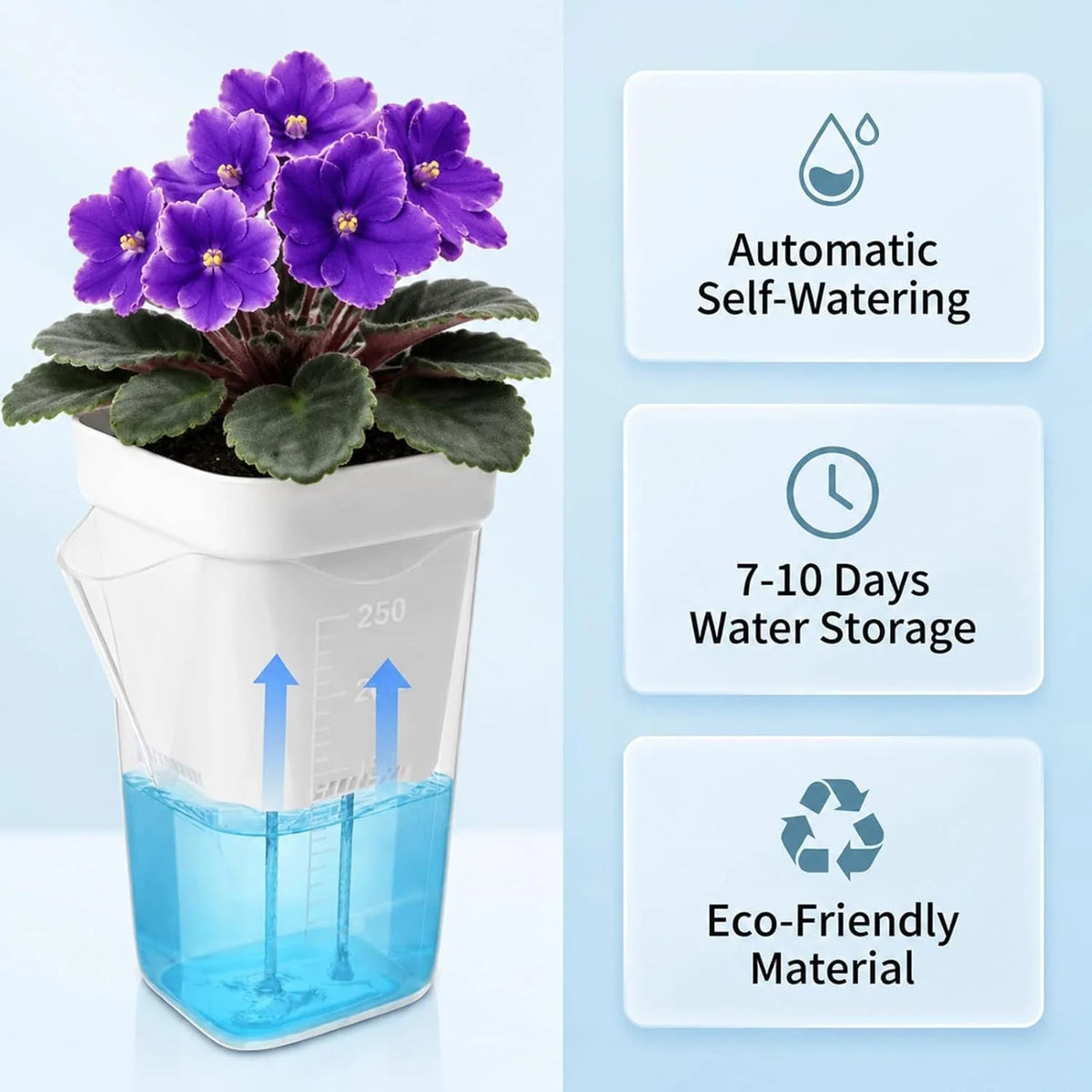 Plant Watering Kit Measurement Markings Precision Funnel