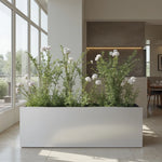 Planter Box Brushed Aluminum Waterproof Lining 30-Inch Length