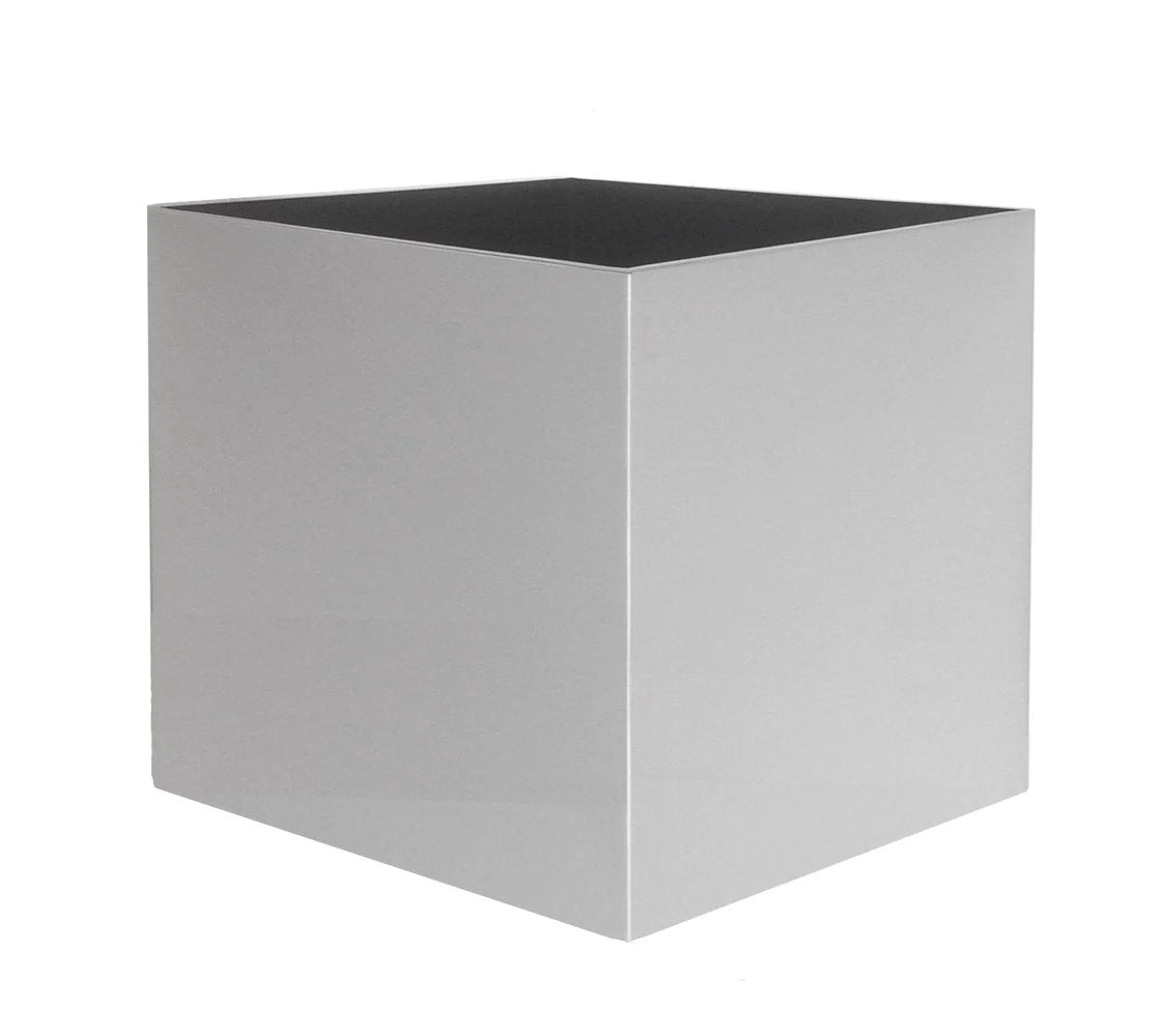 Planter Box Brushed Aluminum Weather-Resistant Indoor Outdoor