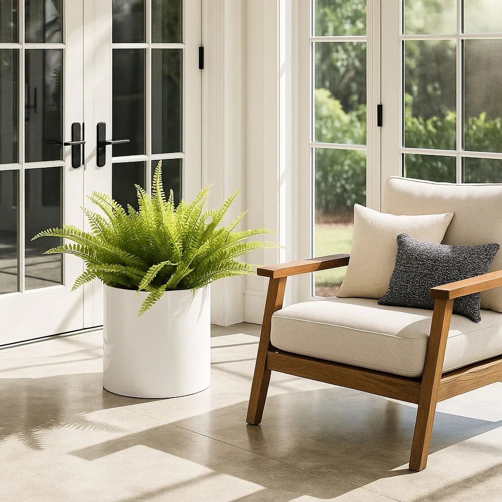 Planter Stainless Steel Waterproof Indoor & Outdoor Use