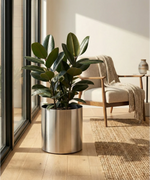 Planter Stainless Steel Waterproof Lining Indoor & Outdoor