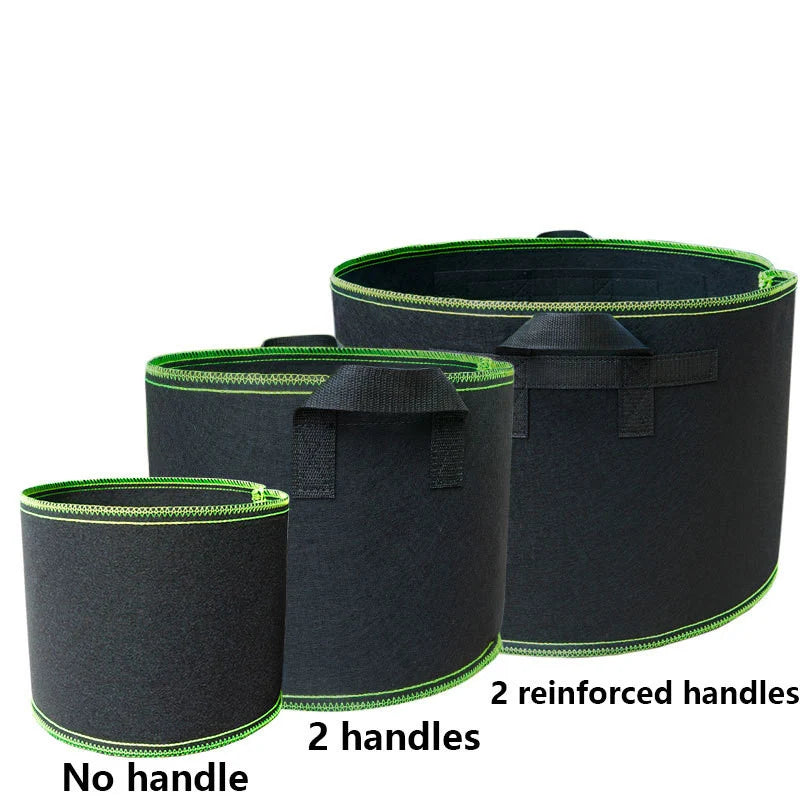 Planting Bag Breathable Felt Fabric & Sturdy Handles