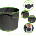 Planting Bag Breathable Felt Fabric & Sturdy Handles