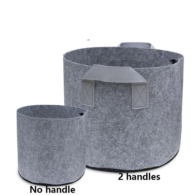 Planting Bag Breathable Felt Fabric & Sturdy Handles