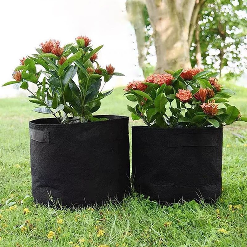 Planting Bag Breathable Felt Fabric UV-Resistant & Reusable